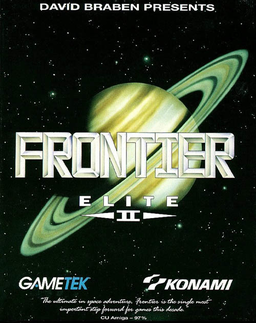 Frontier: Elite 2 box art for Atari ST